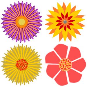 openclipart圖庫：Flower