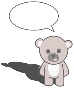 openclipart圖庫：Cute teddy bear