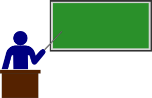 openclipart圖庫：Teacher (color)
