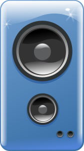 openclipart圖庫：brillant loudspeaker