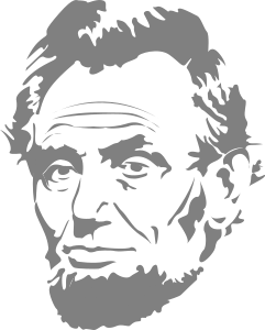 openclipart圖庫：Abe Lincoln