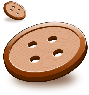 openclipart圖庫：Simple wooden buttons
