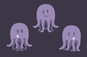 openclipart圖庫：Cute Octopus