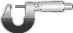 openclipart圖庫：Micrometer