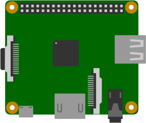 openclipart圖庫：Raspberry Pi A+