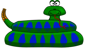openclipart圖庫：Cartoon Snake