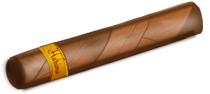 openclipart圖庫：cuban cigar
