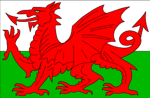 openclipart圖庫：Welsh flag