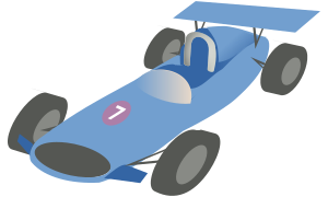 openclipart圖庫：f1 car