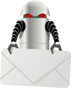 openclipart圖庫：robot carrying things 3