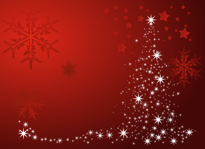openclipart圖庫：Christmas Three - snowflakes and stars
