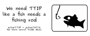 openclipart圖庫：Stop TTIP by Lu