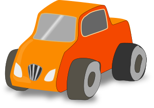 openclipart圖庫：Simple Toy car truck