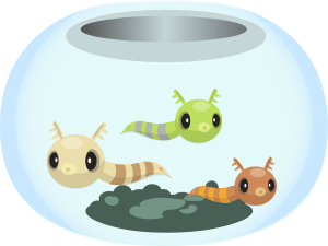 openclipart圖庫：Firebog fishbowl from Glitch remix