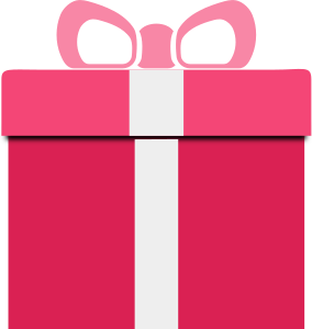 openclipart圖庫：Gift Box pink