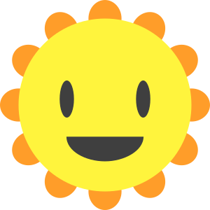 openclipart圖庫：Cartoon Sun