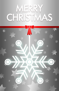 openclipart圖庫：Merry Christmas Card