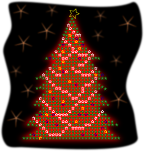 openclipart圖庫：Christmas tree