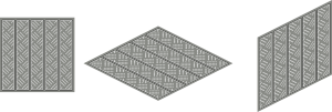 openclipart圖庫：how make isometric tile