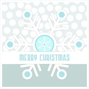 openclipart圖庫：Simple Xmas Card 6