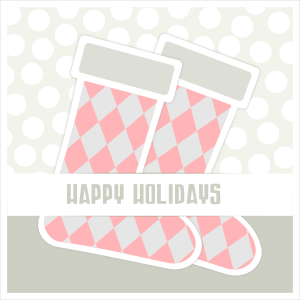 openclipart圖庫：Simple Xmas Card 7