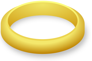 openclipart圖庫：Wedding Ring