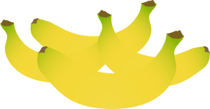 openclipart圖庫：Food Banana