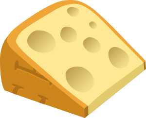 openclipart圖庫：Food Fancy Cheese