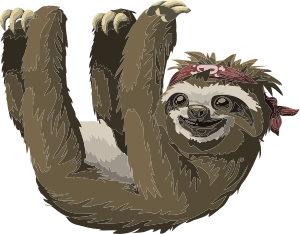 openclipart圖庫：Inhabitants Npc Sloth