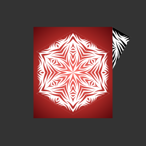 openclipart圖庫：paper snowflake pattern generator
