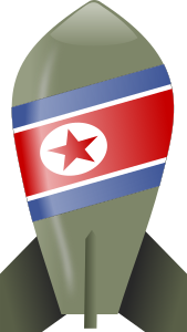 openclipart圖庫：North Korea Bomb