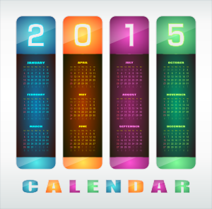 openclipart圖庫：Calender 2015