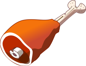 openclipart圖庫：Fleischkeule