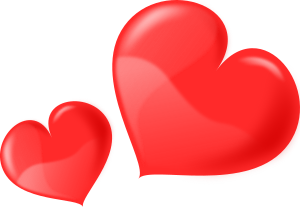 openclipart圖庫：Heart - Glossy Two