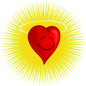 openclipart圖庫：Happy Heart