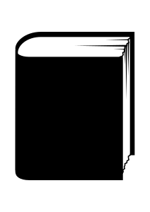 openclipart圖庫：Book generic standing