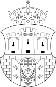 openclipart圖庫：Coat of Arms of Cracow - lineart