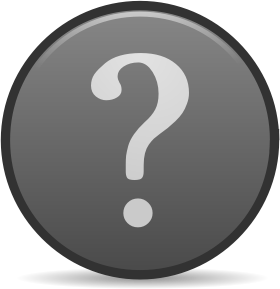 openclipart圖庫：Question Dialog Icon
