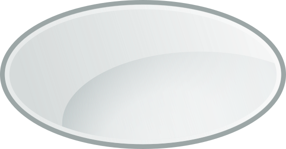openclipart圖庫：Glossy ellipse