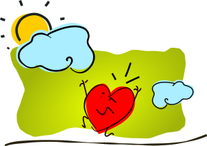 openclipart圖庫：Anxious Heart