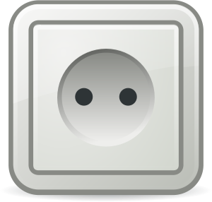 openclipart圖庫：power socket