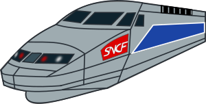 openclipart圖庫：TGV