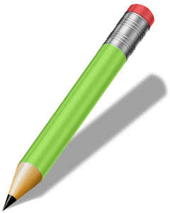 openclipart圖庫：Short  Realistic Pencil