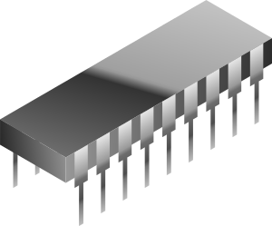 openclipart圖庫：Integrated circuit