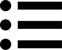 openclipart圖庫：Monochrome list icon