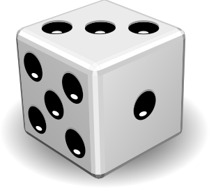 openclipart圖庫：Dice 3