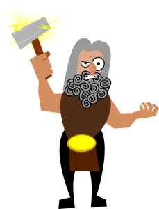 openclipart圖庫：Thor