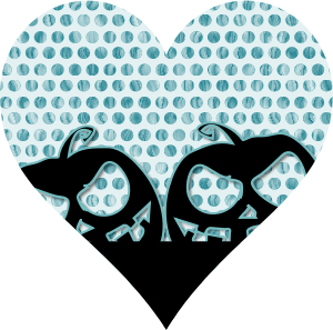 openclipart圖庫：valentine pumpkins