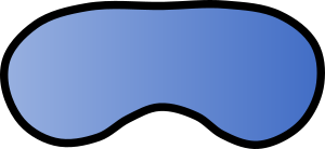 openclipart圖庫：eye mask