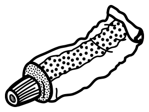 openclipart圖庫：tube - lineart